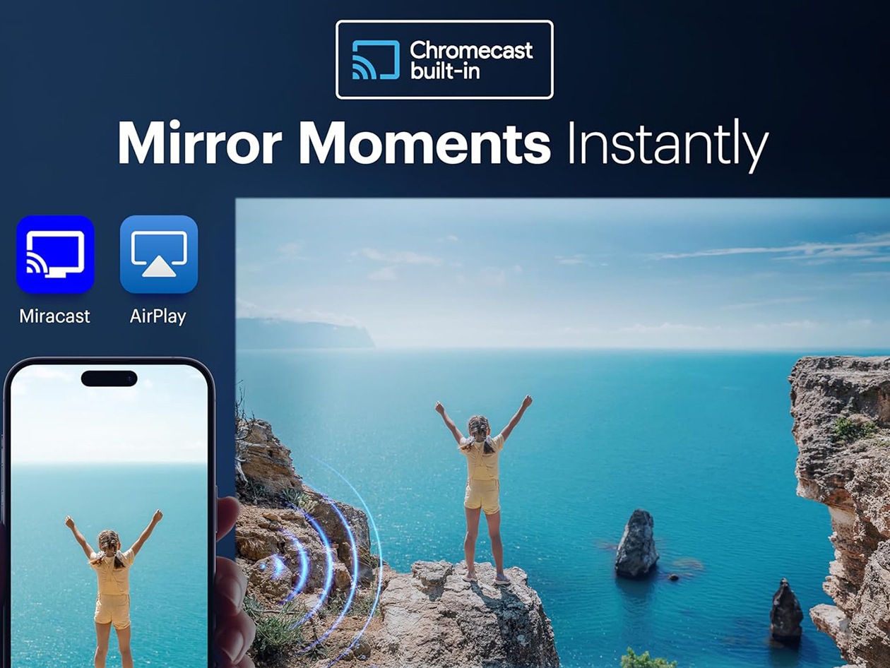 Kodak Flik X20 1080p Smart Projector with Google TV