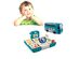 Bus Car Toy, Kids Play Vehicle with Sound and Light, Simulation Steering Wheel