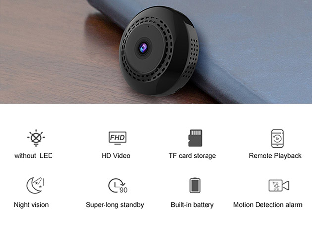  TOKK™ CAM C2+ Range of Smart WiFi Discreet Day/Night Vision Camera