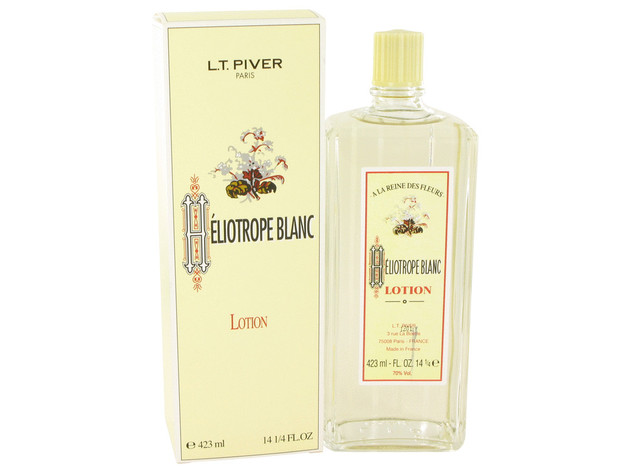 Heliotrope Blanc by LT Piver Lotion (Eau De Toilette) 14.25 oz for Women (Package of 2)