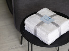 Soji Smart Bath Towel (White/2-Pack)