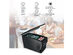 Costway 26 Quarts Portable Electric Car Cooler Refrigerator/Freezer Compressor Camping - Black