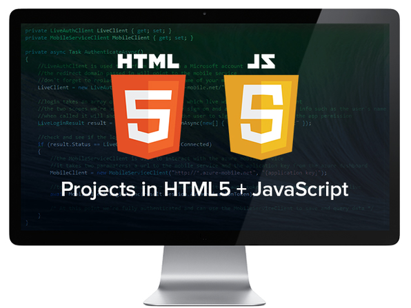 Learn HTML5 and JavaScript by Building 10 Projects - Product Image