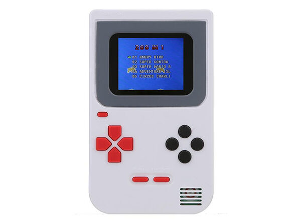 handheld game console with built in games