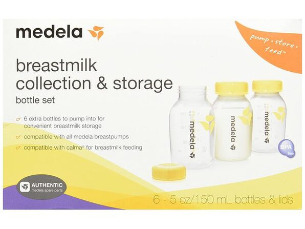 Medela 2 Sets Medela Breastmilk Bottle Set, 5 Ounce, 3 Count