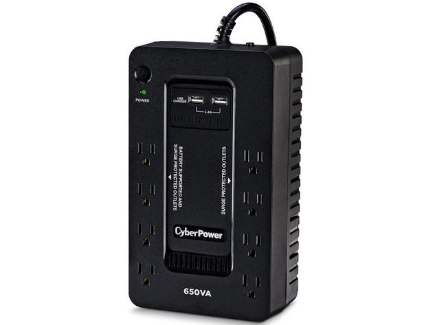 CyberPower SX650U UPS PC Battery Backup