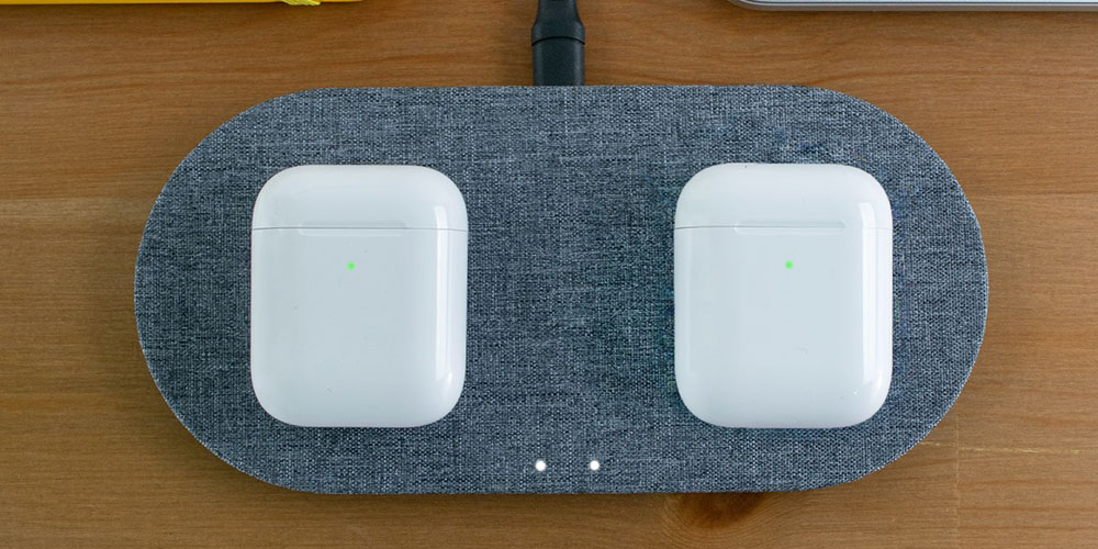 Pengisi Daya Perangkat Wireless Qi Canvas Duo, dijual seharga $ 59,99 (diskon 40%)