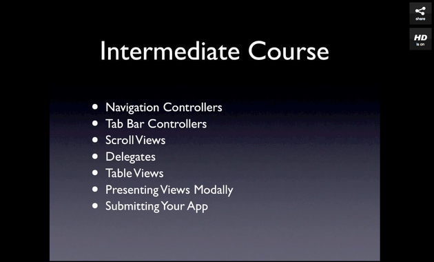iOS App Development Course