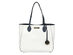 Michael Kors Leather Reversible Large Mae Tote (Navy)