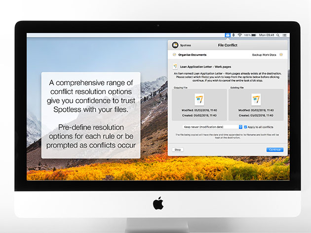 Spotless: File Organizer for Mac