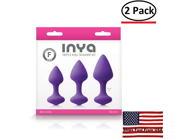 ( 2 Pack ) Inya - Triple Kiss Trainer Kit - Purple