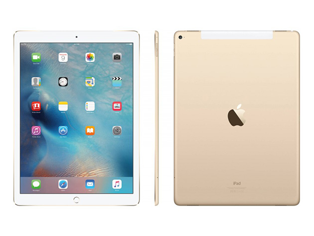 Apple iPad Pro 12.9" 1st Gen 256GB - Gold (Refurbished: Wi-Fi + 4G Unlocked)