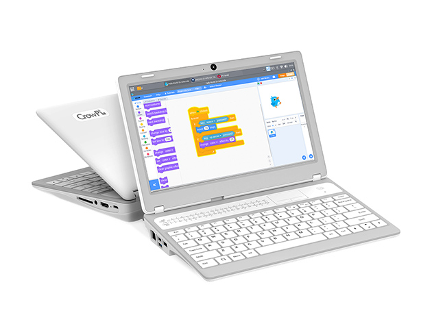 CrowPi L Basic Kit: Real Raspberry Pi Laptop for Learning Programming & Hardware