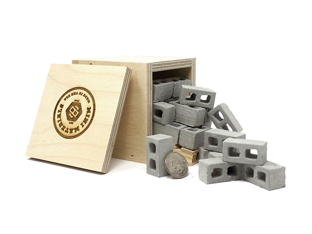 Channel Your Building Spirit Anywhere With These Mini Cinder Blocks ...