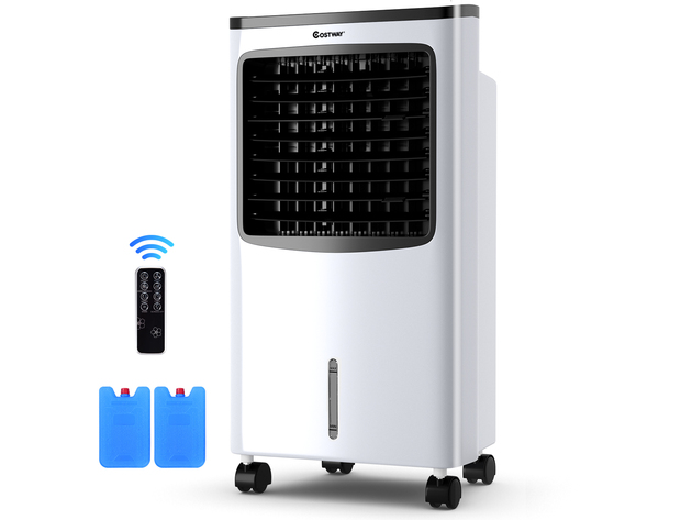 Costway 3-in-1 Portable Evaporative Air Cooler with Remote Control 