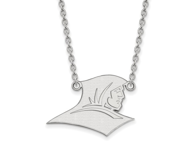 Sterling Silver Providence College Large Pendant Necklace