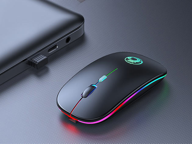 Wireless Mouse Bluetooth RGB Rechargeable Mouse