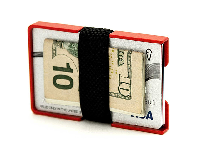 Bogui Slip Wallet (Red)