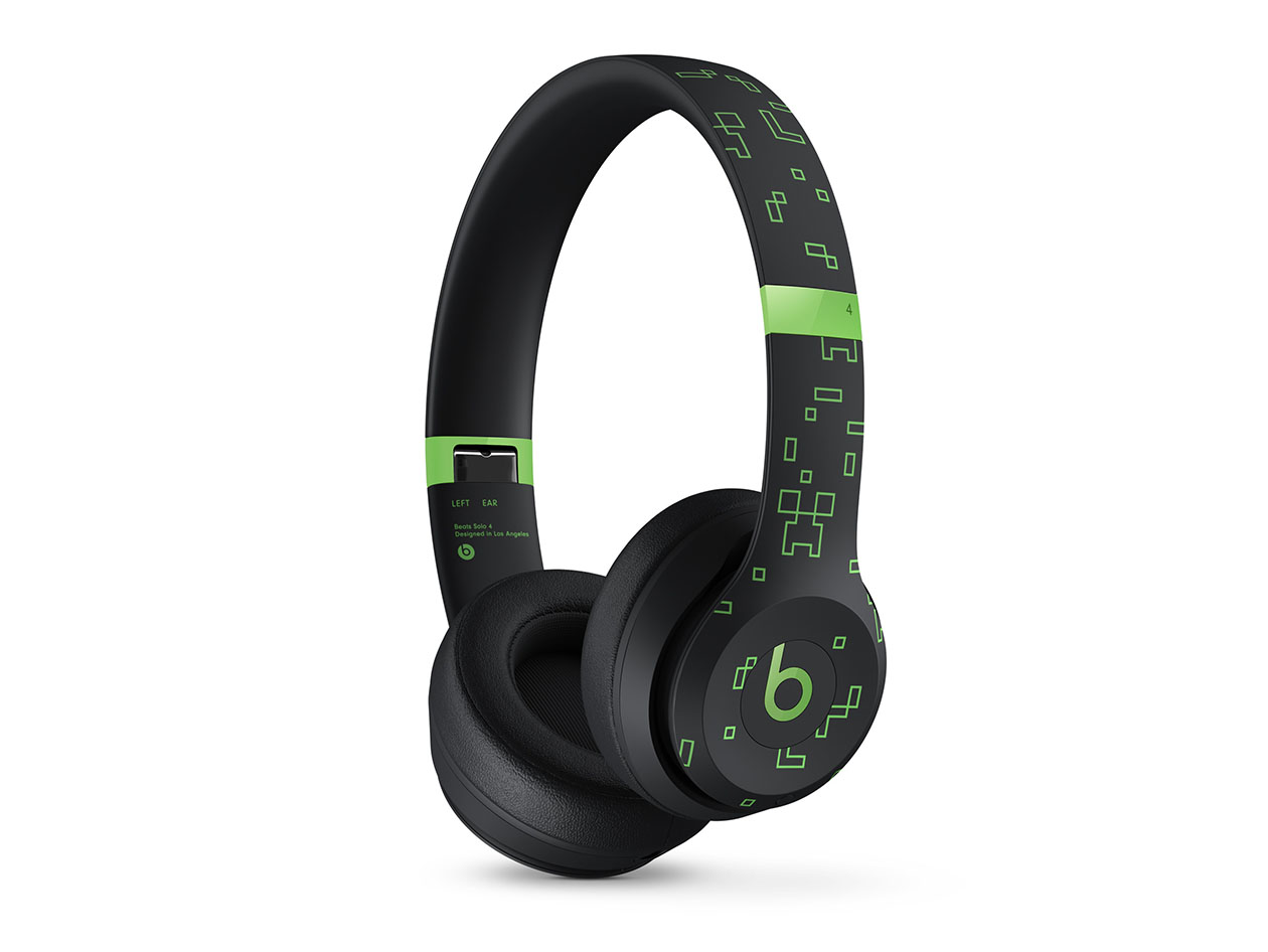 Beats Solo 4 On-Ear Headphones - Minecraft Edition (Open Box)
