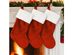 Flomo Classic Christmas Stocking Plush Socks 19" Large for Christmas Fireplace Holiday Decor (3 Pack)