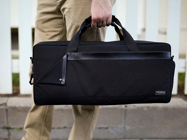 Stylish and Durable Sports Duffel/Gym Bag w/Shoe Compartment by Taskin San Francisco 