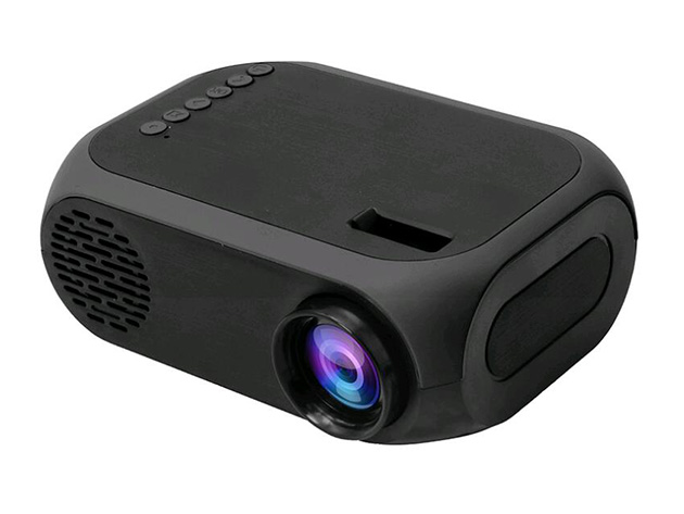 This 1080 FULL HD LED Projector Provides Crystal Clear Images for Better Viewing Experience 