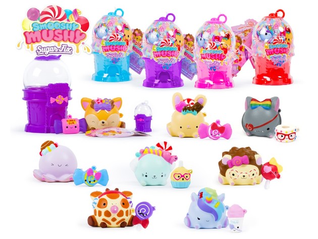 Core Pets 5 Smooshy Mushy Sugar Fix Assortment Toys, For Children aged 6 and Above