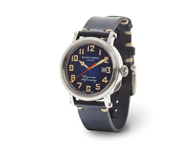 Stewart Dawson Darkest Hour Watch (Navy Blue)