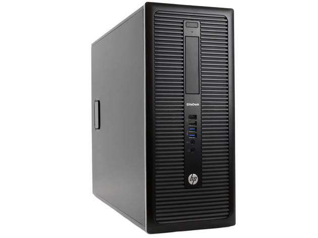 HP EliteDesk 800G1 Tower Computer PC, 3.20 GHz Intel i5 Quad Core Gen 4, 4GB DDR3 RAM, 1TB SSD Hard Drive, Windows 10 Home 64 bit (Renewed)