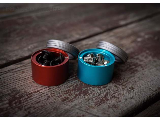 Min-E-Vault Storage Container Red