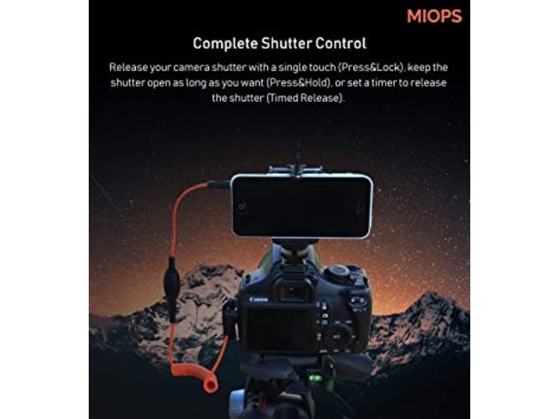 MIOPS 540802 Mobile Dongle with N1 Cable Kit for Nikon, Fujifilm, Kodak Cameras (Used, Open Retail Box)