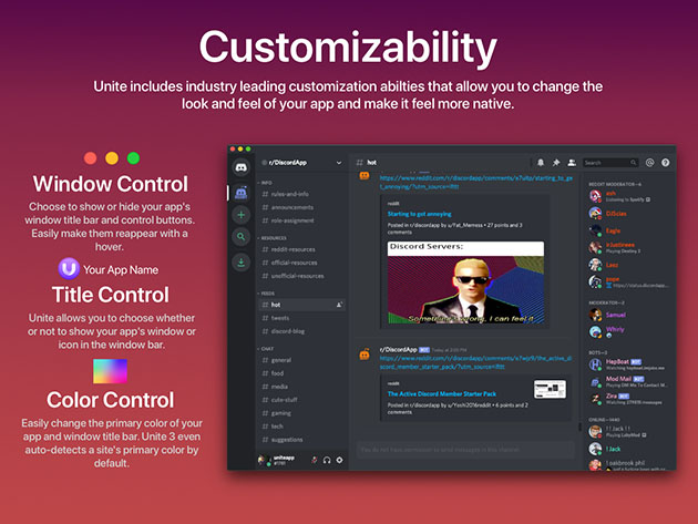 Unite 3: Website-to-App Tool for Mac  [2 Licenses]