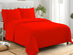 3-Piece Microfiber Sheet Set (Red/Twin)