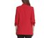DKNY Women's Ruched-Sleeve Blazer Red Size 2
