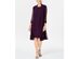 R & M Richards Women's Embellished Dress & Duster Jacket Plum Size 20W