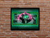 Octavian Mielu Neon Illusion Wall Art (Show Me The Money 16x12)