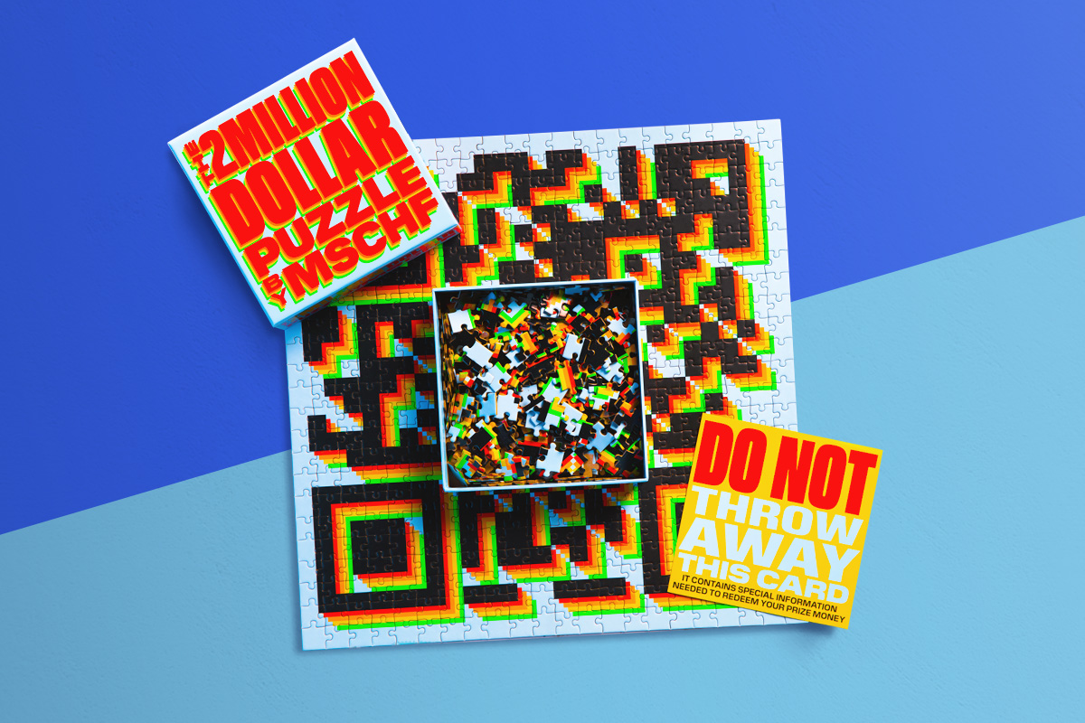 Amazon.com: The Two Million Dollar Puzzle by MSCHF - 500