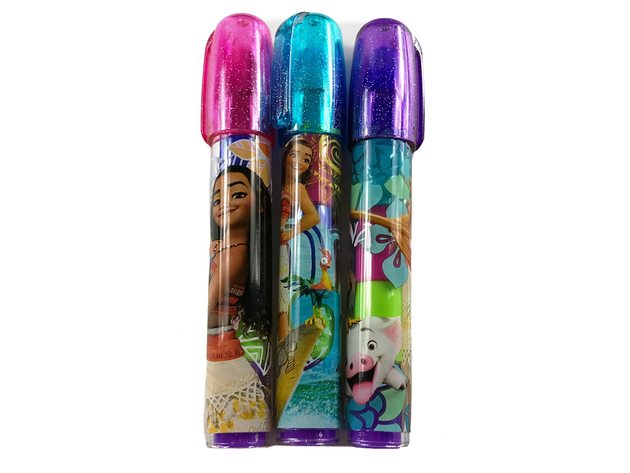 Disney Moana Pop Up Eraser - Set of 3 Assorted Design