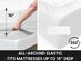 Super-Soft 1800 Series Bamboo Blend 6-Piece Sheet Set (White/Queen)
