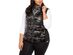 Calvin Klein Woemn's Performance Plus Size Printed Puffer Vest Black Size XExtra Large