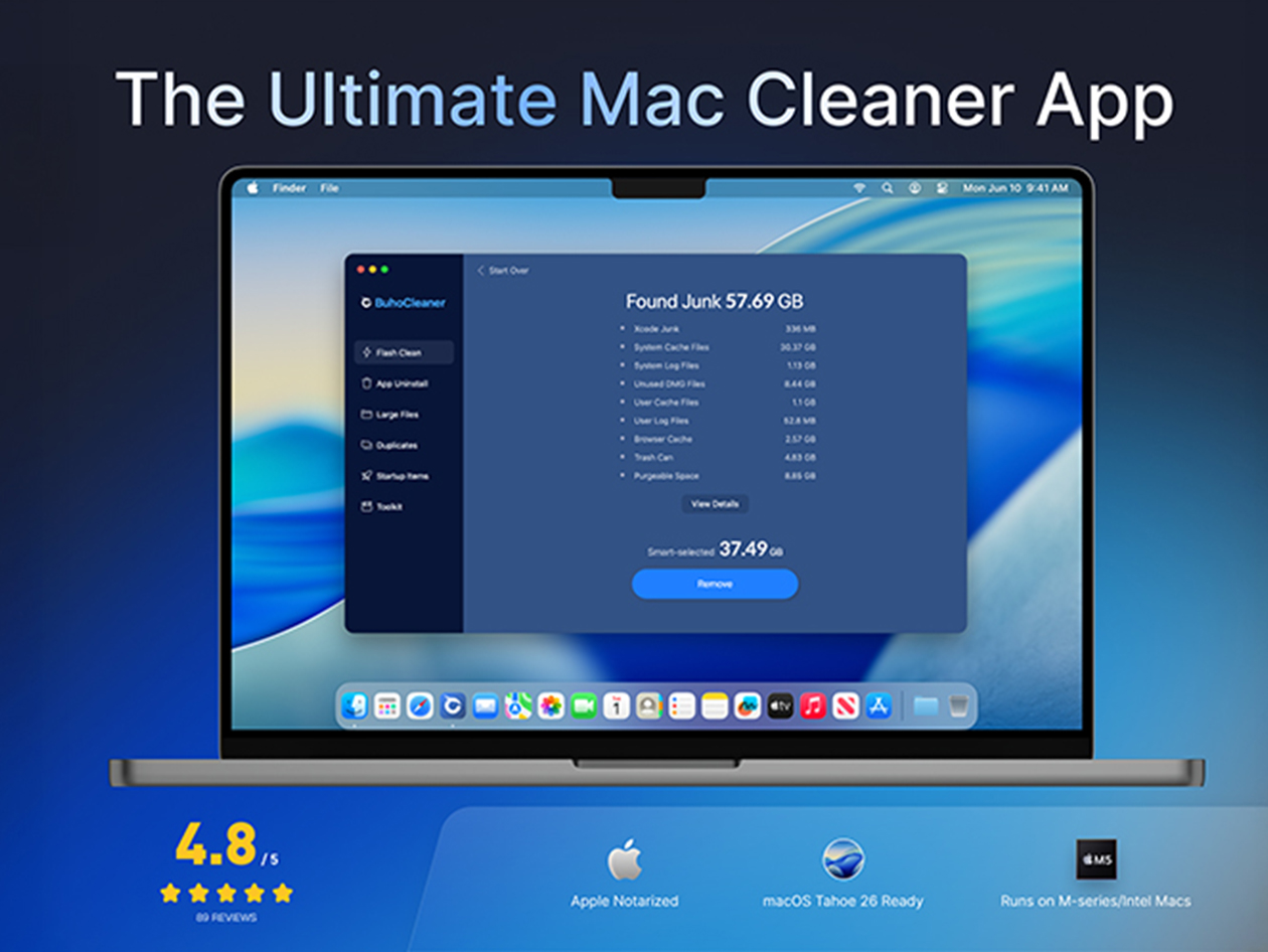 BuhoCleaner Lifetime License: 3 Macs