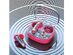 Transparent Bluetooth 5.3 Earbuds (Red)
