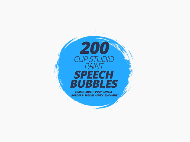 Clip Studio Paint Speech Bubbles Pack