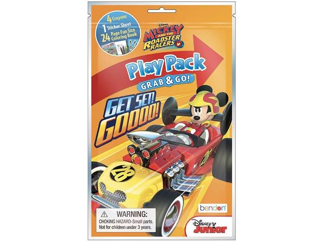 Party Favors - Mickey Mouse Roadster - Grab and Go Play Pack - 1PC