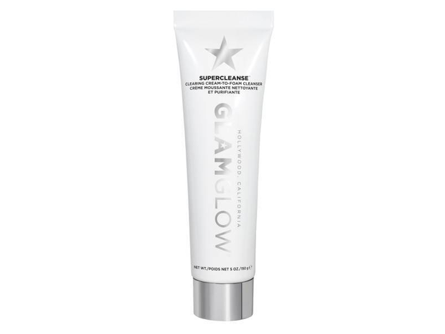 Glam Glow Supercleanse Clearing Cream-To-Foam Cleanser 5oz