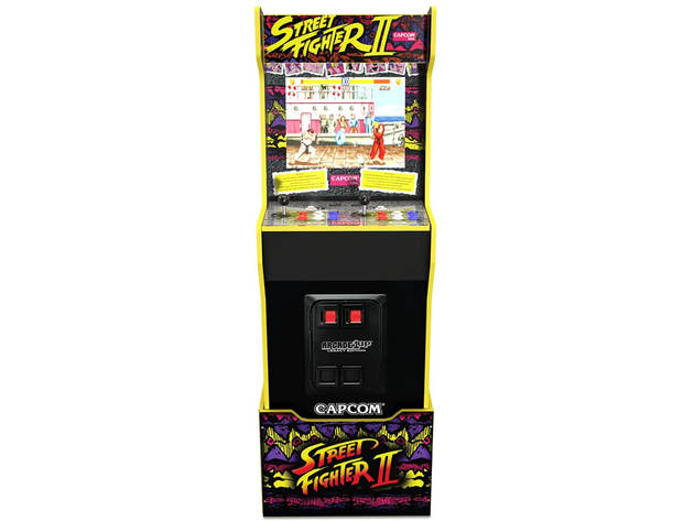 Arcade1up STRTFIGHTA1U Capcom Legacy Edition Arcade Machine with Riser
