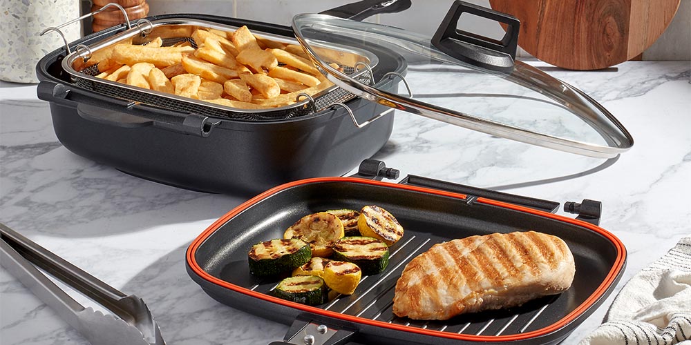 Denmark One Pan 4-Piece Cookware System, on sale for $47.59 when you use coupon code PREZ2021 at checkout