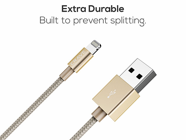 4ft Crave Lightning to USB Cable