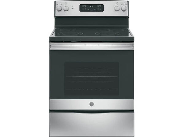 GE JB645RKSS 5.3 Cu. Ft. Stainless Freestanding Electric Range ...