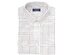 Club Room Men's Stretch Tattersall Dress Shirt White Size 16x34-35